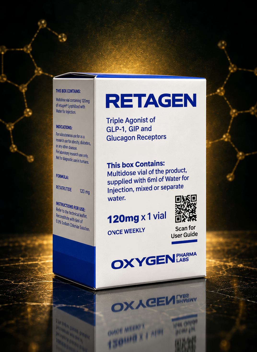 Oxygen Retagen Retatrutide 120mg
